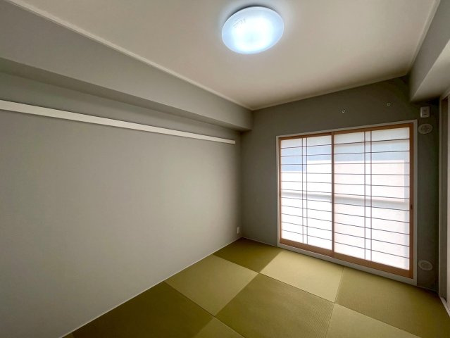 京阪「丹波橋」駅徒歩１6分◆東高瀬川を望むリフォーム済み３ＬＤＫ住戸◆丹波橋日光ハイツの和室|和室