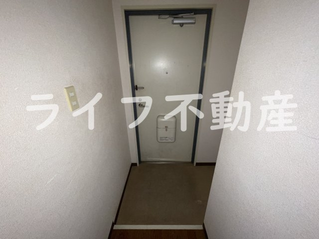 城賀パレスの玄関|シンプルで使いやすい玄関です