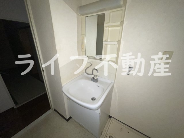 城賀パレスの独立洗面台|独立洗面化粧台付き