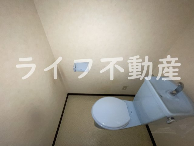城賀パレスのトイレ|シンプルで使いやすいトイレです