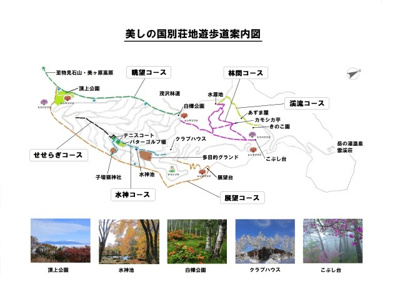 【その他】 | 天空の別荘地「美しの国」 | 美しの国別荘地遊歩道案内図