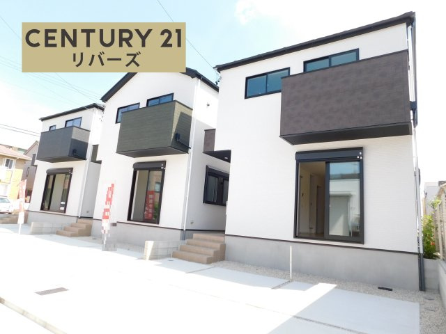 名古屋市中川区横前町の新築一戸建の外観|◇３号棟◇　　新価格！！いつでもご案内致します♪（お問合せ当日、平日、水曜、夜間でもＯＫ）　駐車並列２台ＯＫ！　　広々ＬＤＫ１８．５帖！　収納豊富なプラン♪　スーパーやコンビニなど周辺環境充実♪