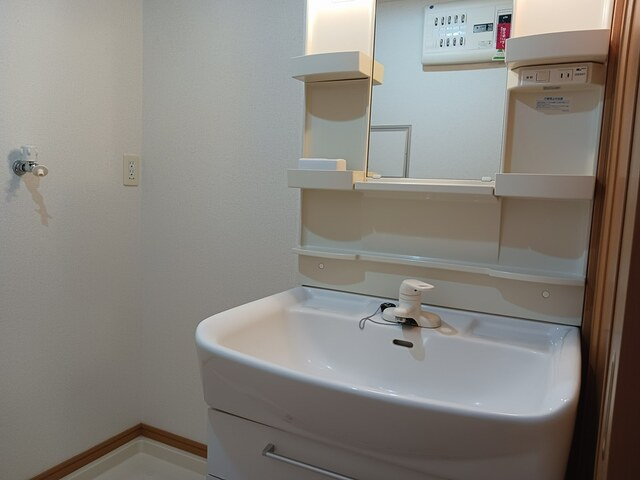 ファミール　ハウスⅤ　Ａの洗面所