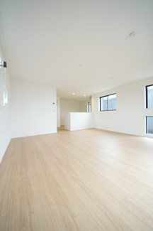 【居間・リビング】 | 【仲介手数料無料！！】川崎市麻生区多摩美1丁目　新築戸建て（全4棟）3号棟　3980万円