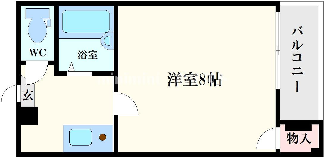 ラピス天満橋の間取り