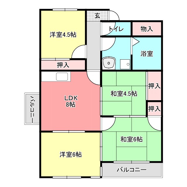シェラトンHALの間取り