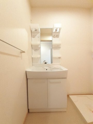 【洗面所】 | カーサ・ミトモⅡ | 洗面所です