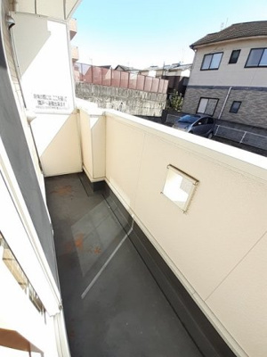【バルコニー】 | カーサ・ミトモⅡ | 陽当たり良好なバルコニーです