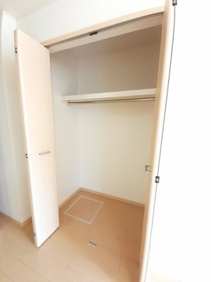 【収納】 | カーサ・ミトモⅡ | 大きなスペースがあり、収納には困りません