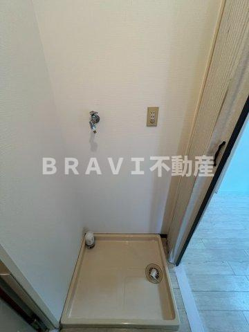 サンビラ大手前　BRAVI不動産の設備|【サンビラ大手前】洗濯機置き場です