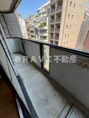 サンビラ大手前　BRAVI不動産のバルコニー|【サンビラ大手前】バルコニーです