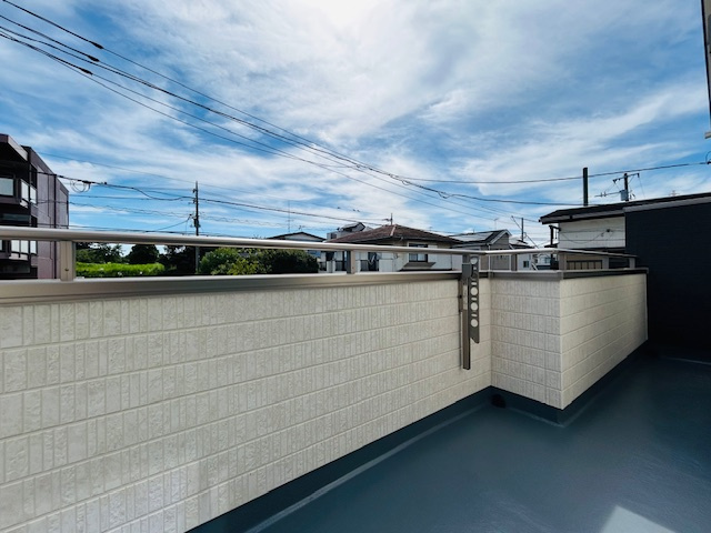 ◇価格改定◇令和7年8月完成予定◇中田南5丁目 新築戸建 4590万円のバルコニー