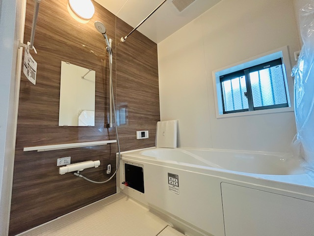 ◇価格改定◇令和7年8月完成予定◇中田南5丁目 新築戸建 4590万円の浴室