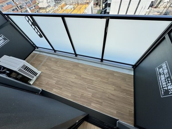 ロイジェント日吉Ⅱのバルコニー