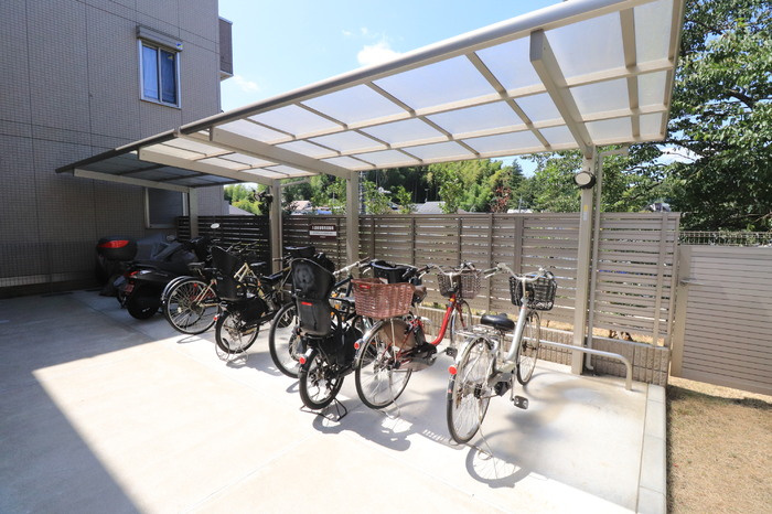 プラムスクエアのその他共用部分|駐輪場