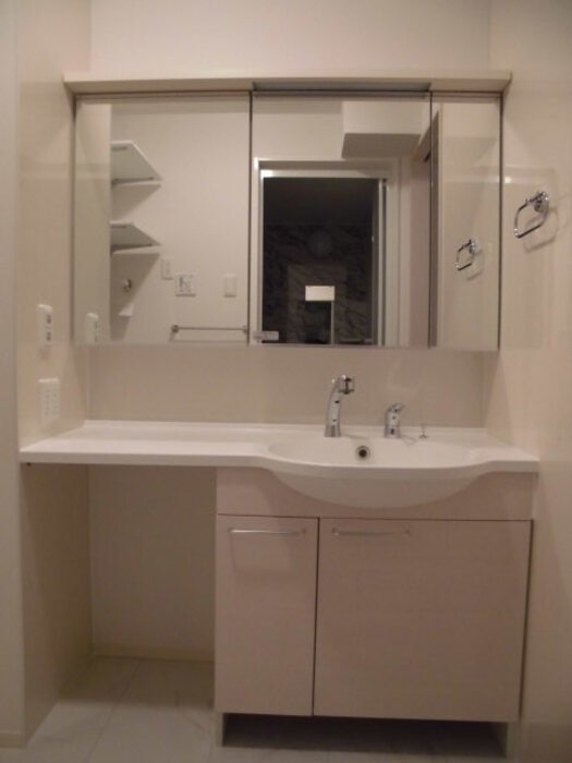 プラムスクエアの独立洗面台|105 洗面室