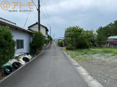 【前面道路含む現地写真】 | 焼津市高新田　新築戸建　3号棟