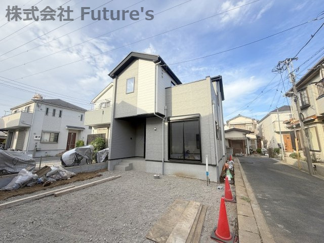 三郷市戸ケ崎3丁目　新築戸建　全1棟の外観|現地の写真になります。