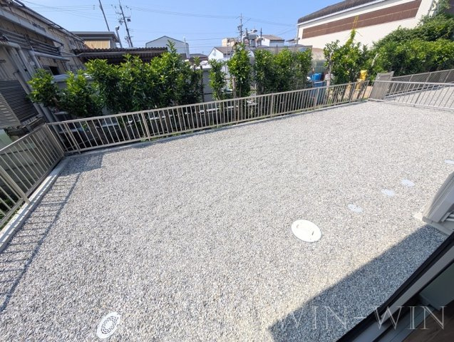 Casa Excelente Ⅳ棟の庭