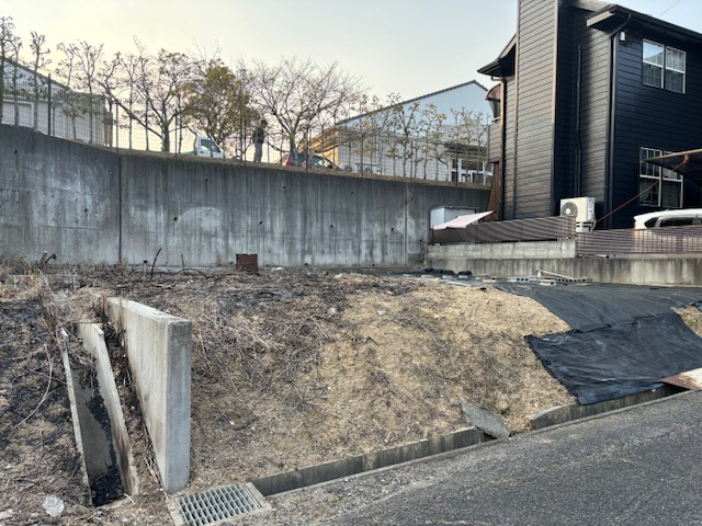 総社市久代　売土地の外観