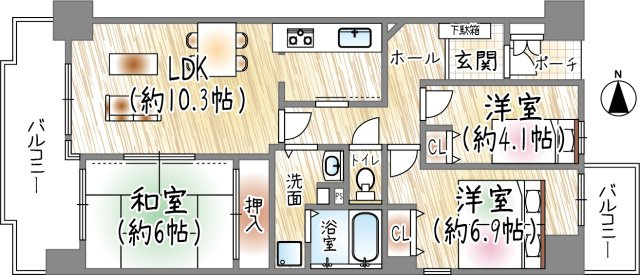 伊丹パーク・ホームズ　１号棟