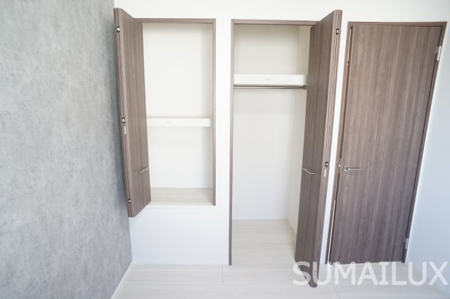 熊本市南区御幸笛田１丁目のアパートの収納