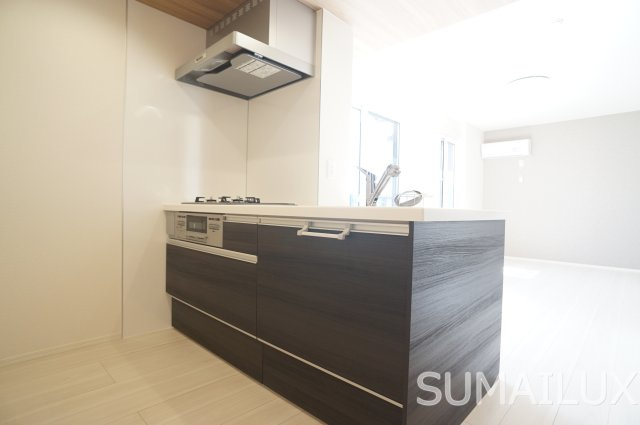 熊本市南区御幸笛田１丁目のアパートのキッチン