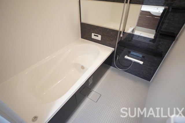 熊本市南区御幸笛田１丁目のアパートの浴室