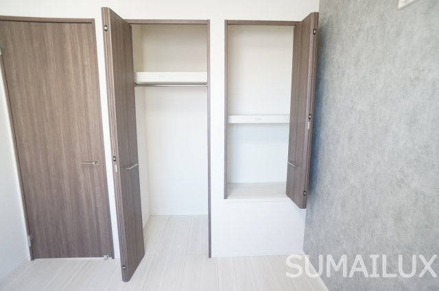 熊本市南区御幸笛田１丁目のアパートの収納