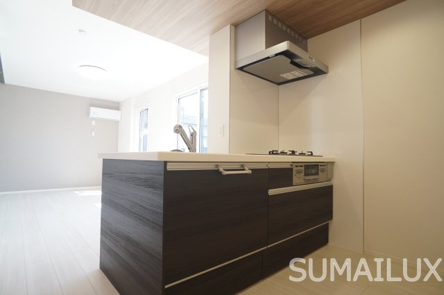 熊本市南区御幸笛田１丁目のアパートのキッチン