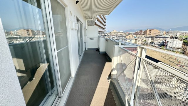 エステム堺萩原天神のバルコニー