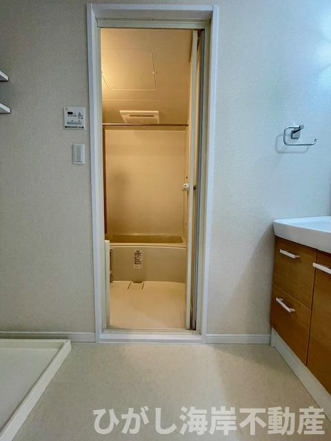 アエラス辻堂サウスウイングの脱衣所|新規リフォーム完了！　脱衣スペース