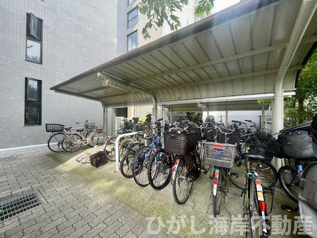 アエラス辻堂サウスウイングの駐輪場|敷地内駐輪場