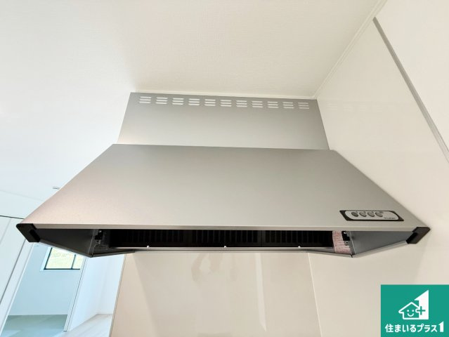 紀の川市下井阪　第3期　新築一戸建ての設備|汚れにくいスロットフィルタでお手入れラクラク！ＬＥＤ照明付き！