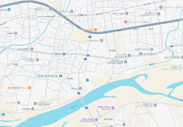 紀の川市下井阪　第3期　新築一戸建ての地図