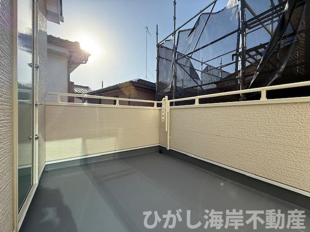 茅ヶ崎市今宿　新築戸建　全２棟のバルコニー|バルコニー