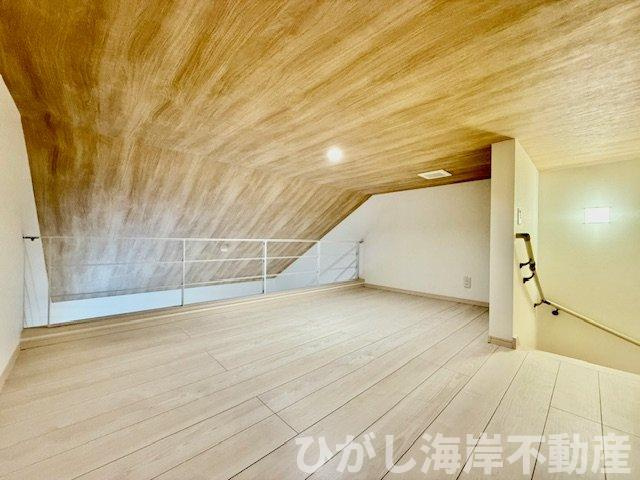 茅ヶ崎市今宿　新築戸建　全２棟の内装|5.8帖　ロフト