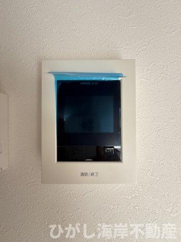 茅ヶ崎市今宿　新築戸建　全２棟のセキュリティ|TVモニター付きインターフォン