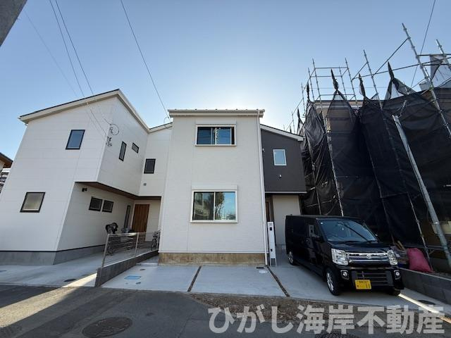 茅ヶ崎市今宿　新築戸建　全２棟の外観|現地外観