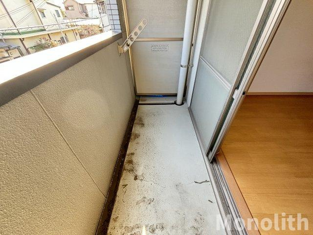 メゾンアズールのバルコニー