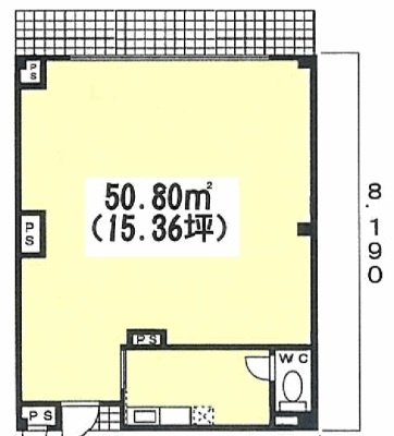 事務所間取り