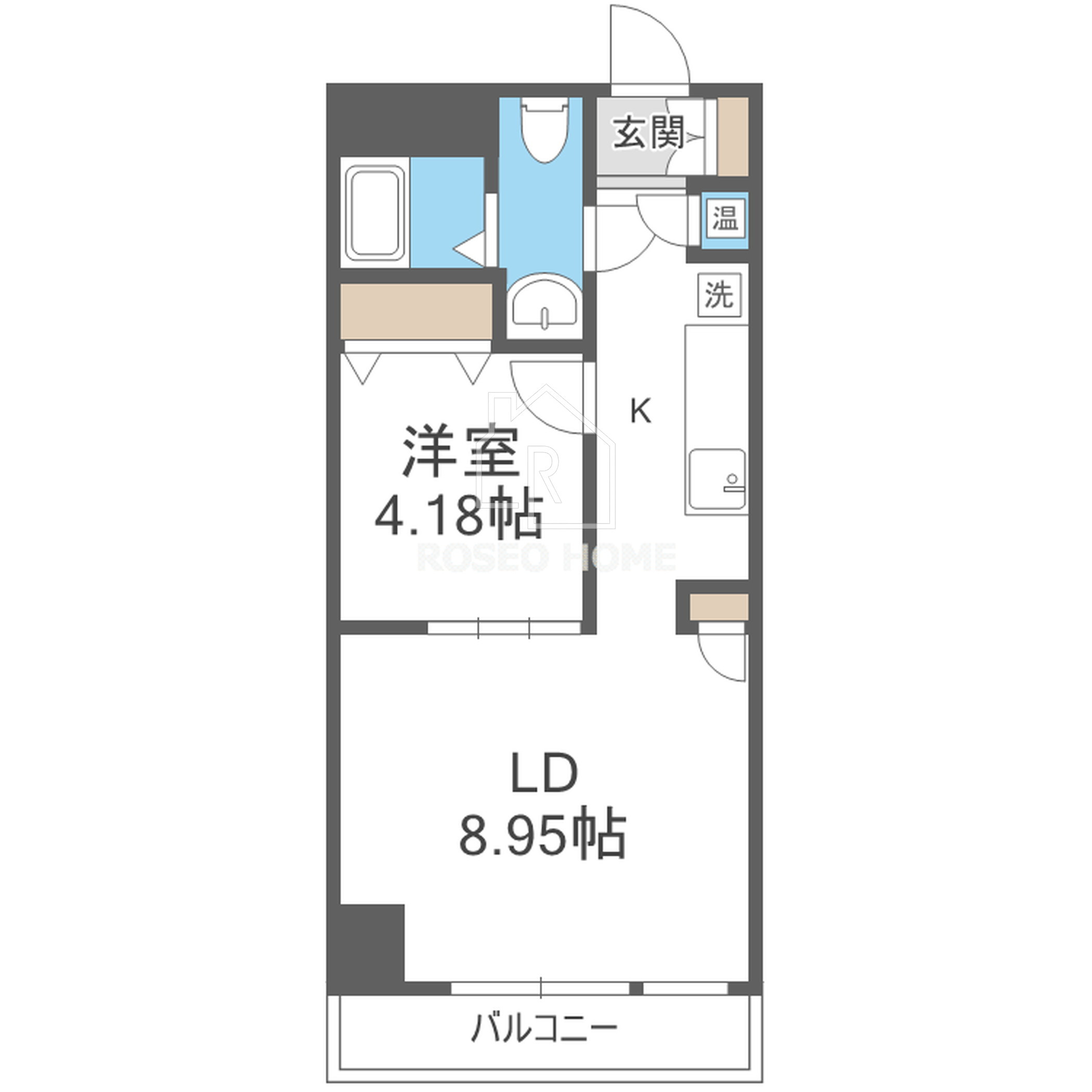 willDo谷町の間取り
