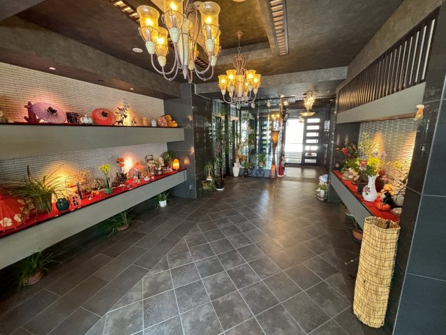 大阪市北区天満１丁目の賃貸マンションのロビー