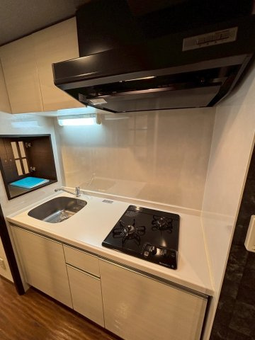 大阪市北区天満１丁目の賃貸マンションのキッチン