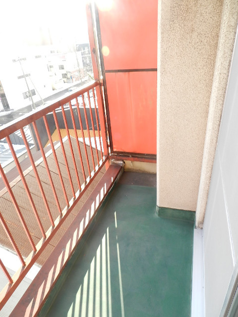 サンハイツかどやのバルコニー