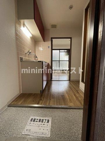 ノールプレール新町の玄関