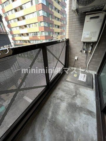 ノールプレール新町のバルコニー