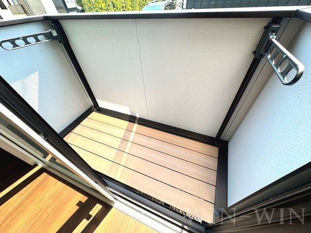 メゾン ラ・ヴェリテ Bのバルコニー