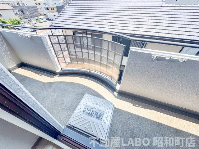 くすのきハイツのバルコニー