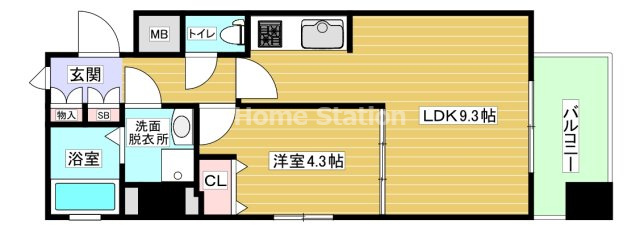【間取り】 | アドバンス西梅田